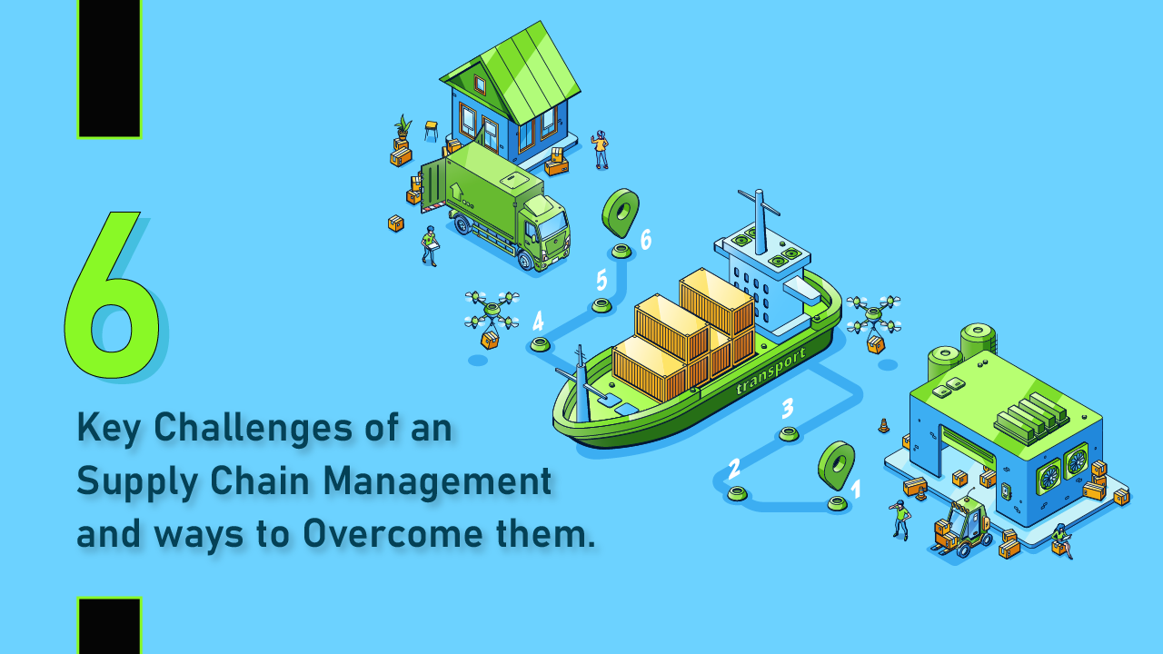 6 Key Challenges of Supply Chain Management (SCM) and ways to Overcome them.