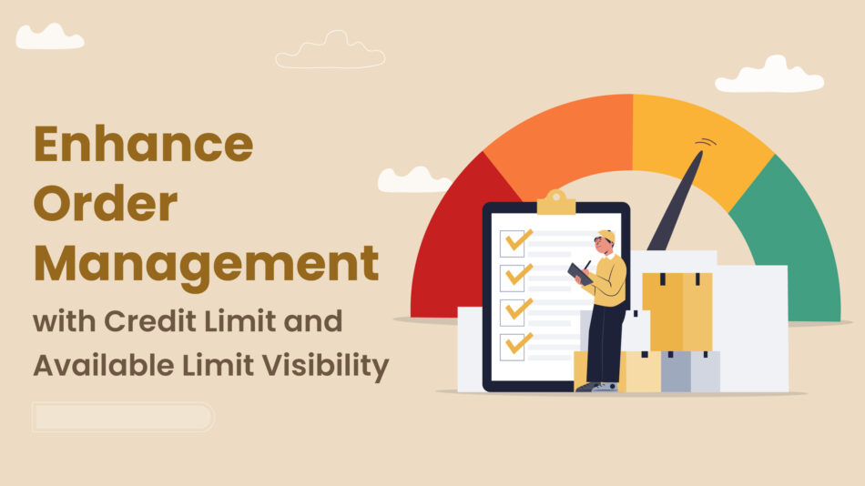 Enhance Order Management with Credit Limit and Available Limit Visibility