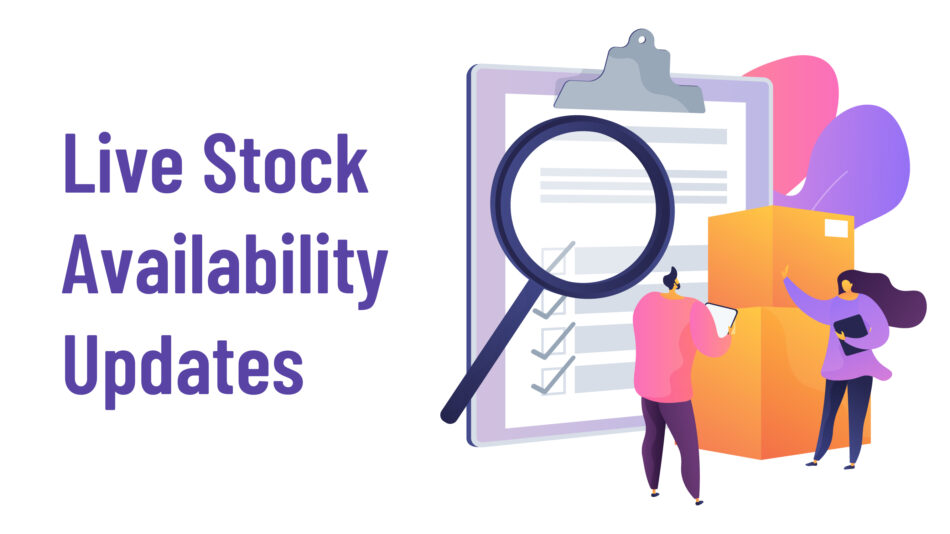 Live Stock Availability Updates